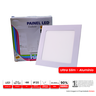 painel led quadrado 6w embutir kiclaro 02
